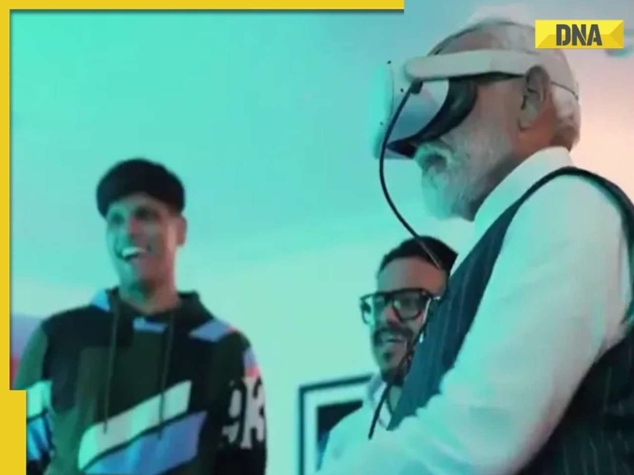 PM Modi interacts with India's top gamers, plays VR game as 'NaMo OP', watch